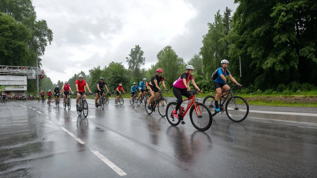 Юбилейное велосоревнование в Выксе в честь Дня металлурга: спортивное событие и празднование